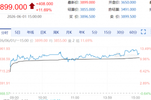 【周一期市】国内期货多数上涨 集运涨超11%